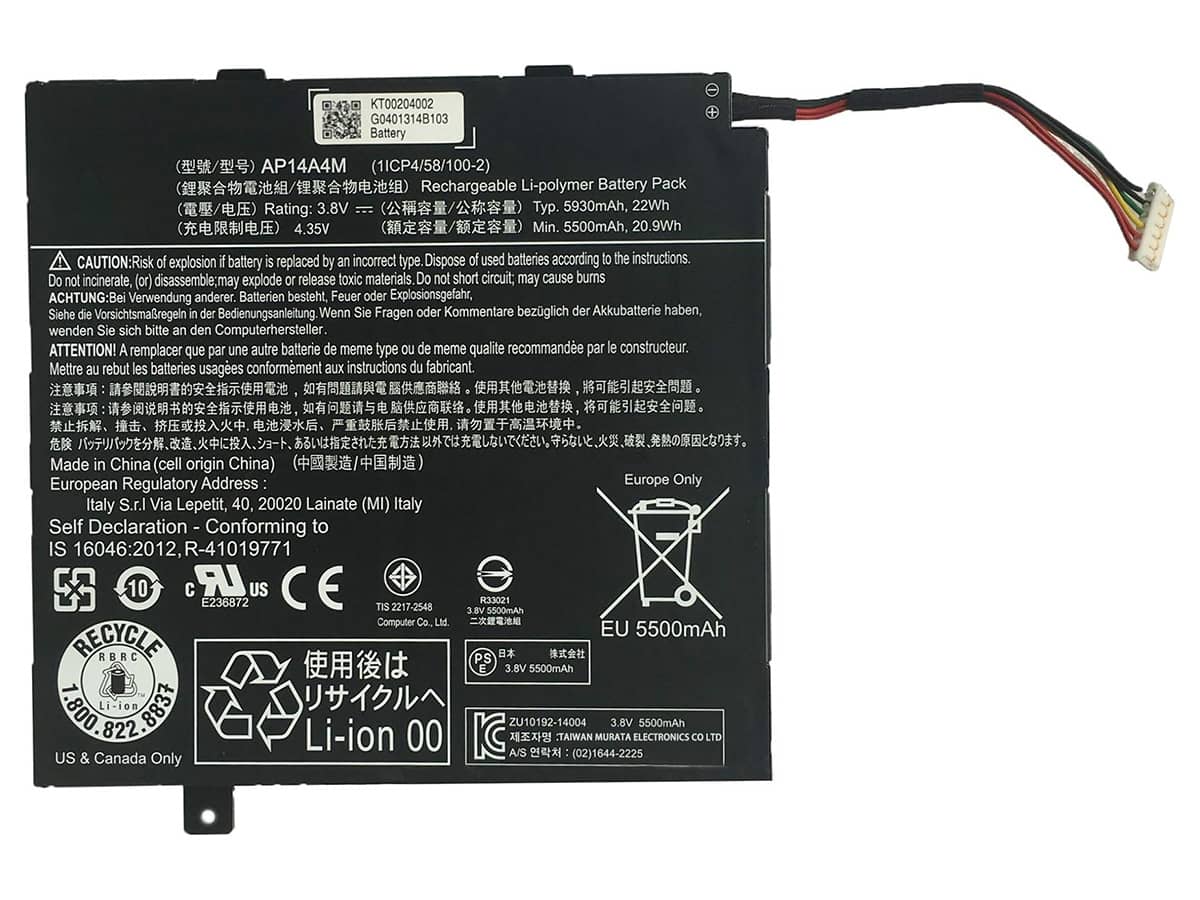compatibile con Switch 10 SW5-012-15MT ACER