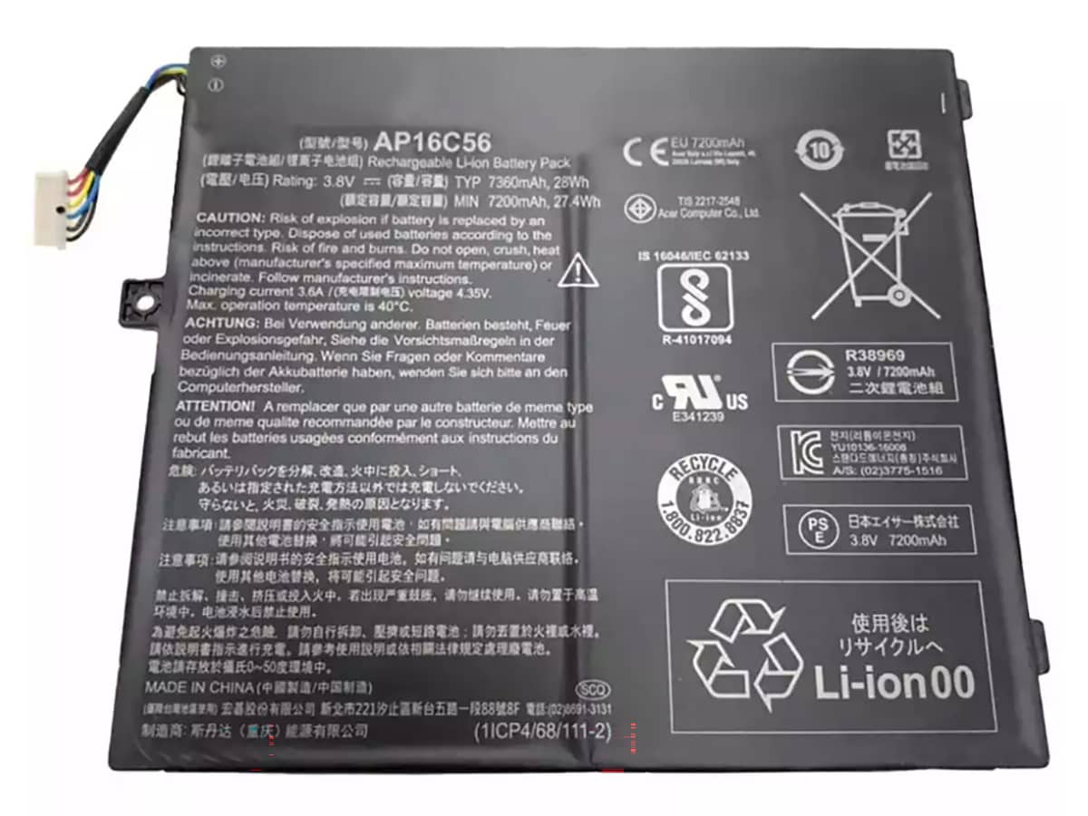 compatibile con KT.00205.001 ACER