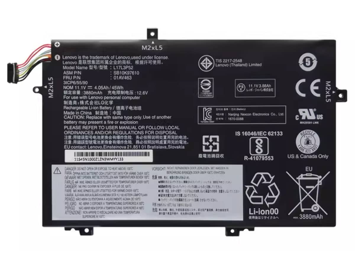 compatibile con ThinkPad L480 20LS LENOVO