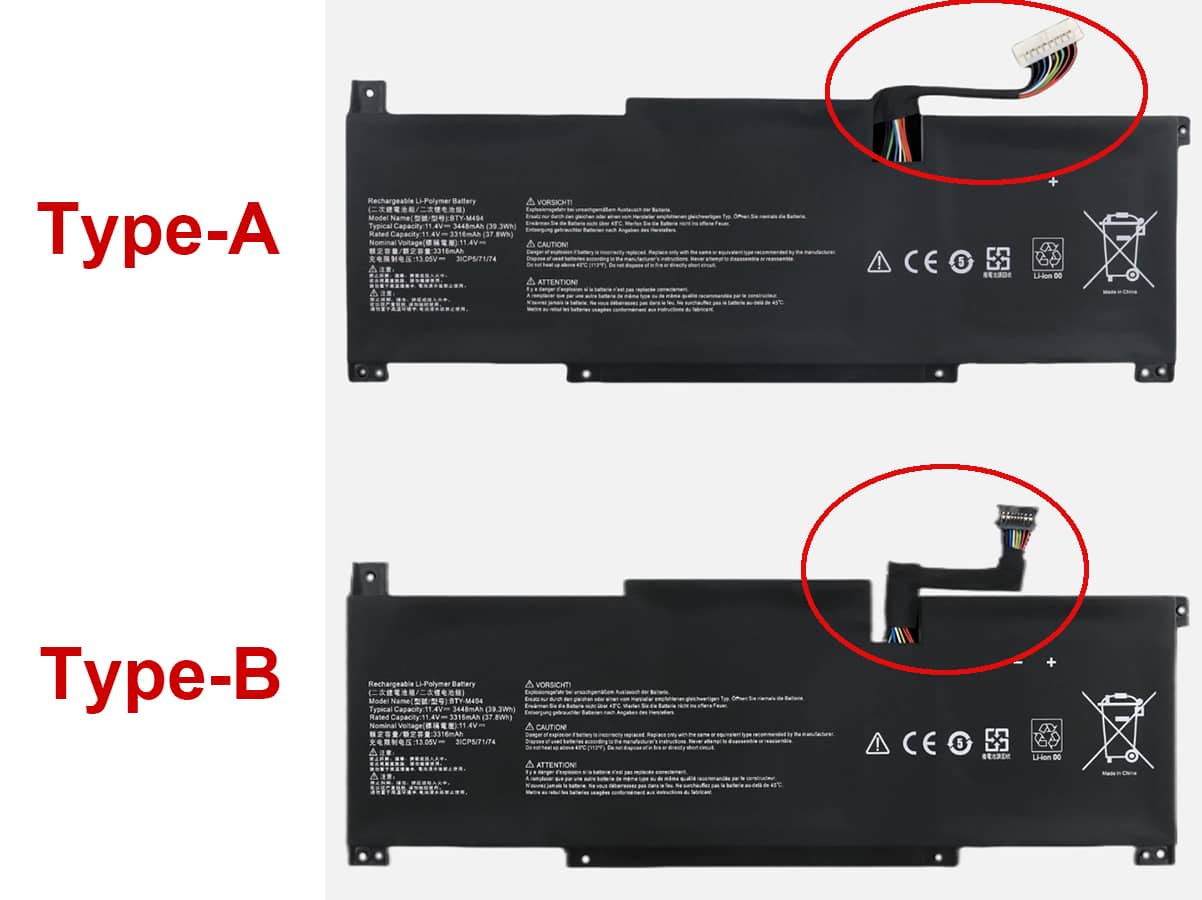 compatibile con Modern 14 C7M-048US MSI