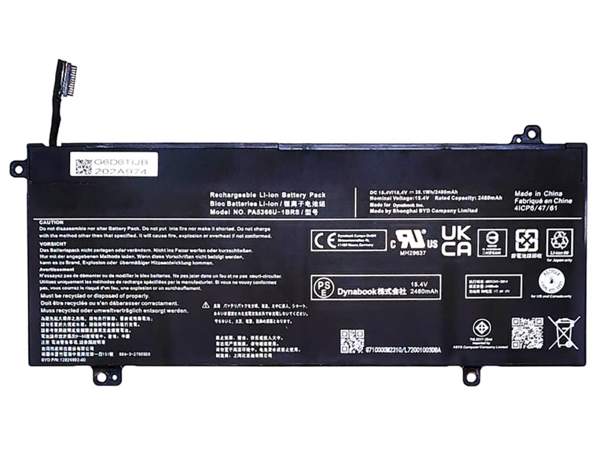 compatibile con PA5366U-1BRS TOSHIBA